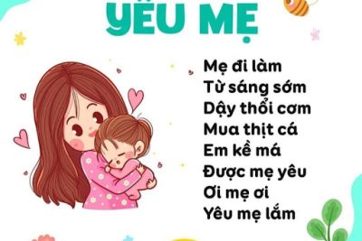 Những bài thơ, câu chuyện hay dành cho trẻ mầm non.