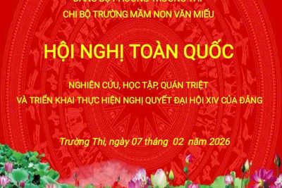 HỌC TẬP NGHỊ QUYẾT – NÂNG CAO NHẬN THỨC, THỐNG NHẤT HÀNH ĐỘNG